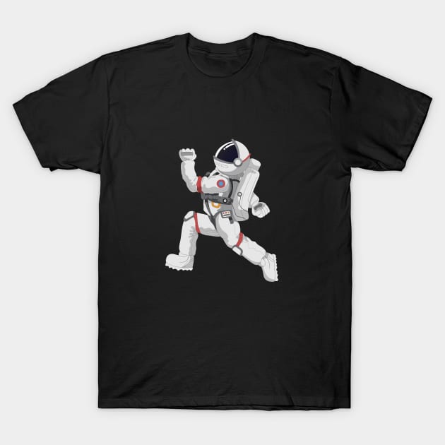 Astronaut Space T-Shirt by Utopia Shop